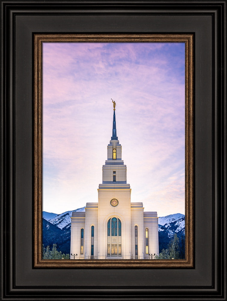Layton Temple - Wasatch Mountains