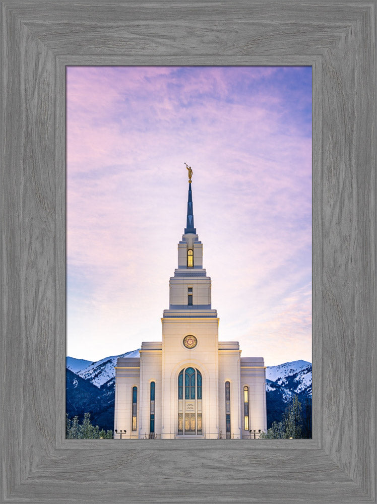 Layton Temple - Wasatch Mountains