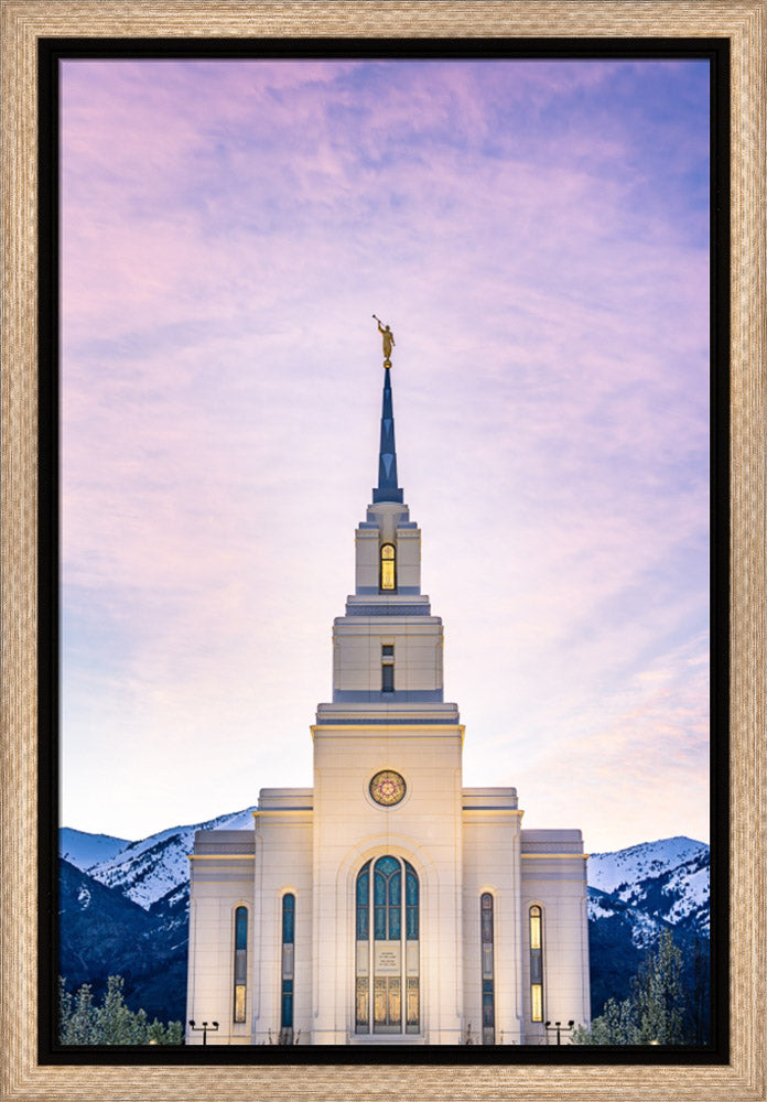 Layton Temple - Wasatch Mountains