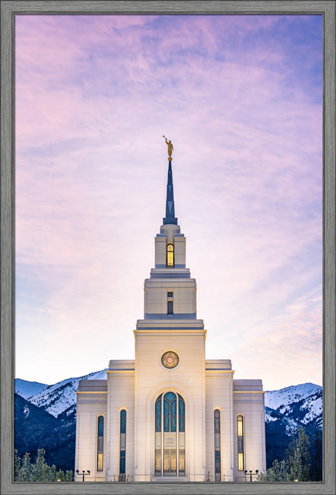 Layton Temple - Wasatch Mountains