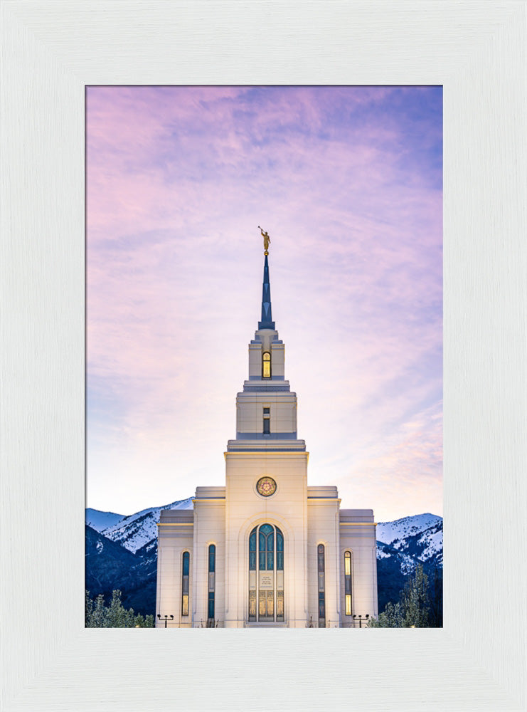 Layton Temple - Wasatch Mountains