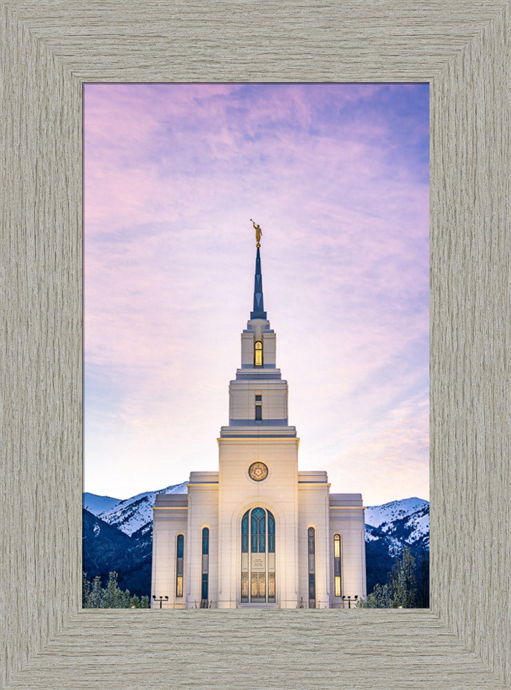Layton Temple - Wasatch Mountains
