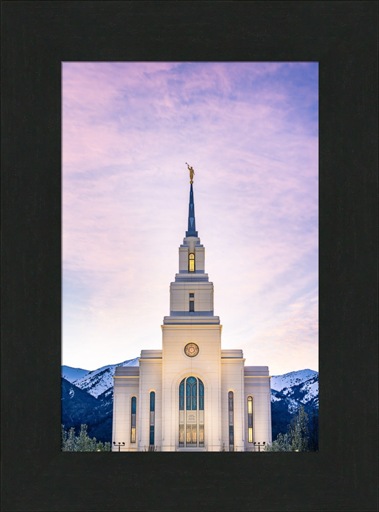 Layton Temple - Wasatch Mountains