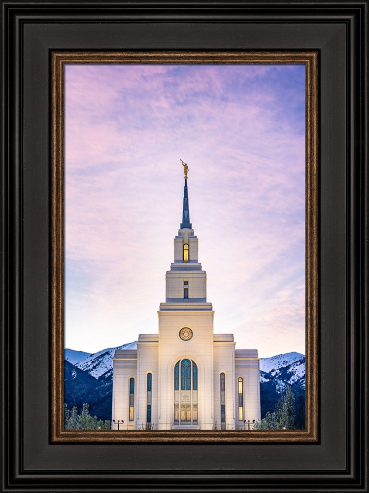 Layton Temple - Wasatch Mountains
