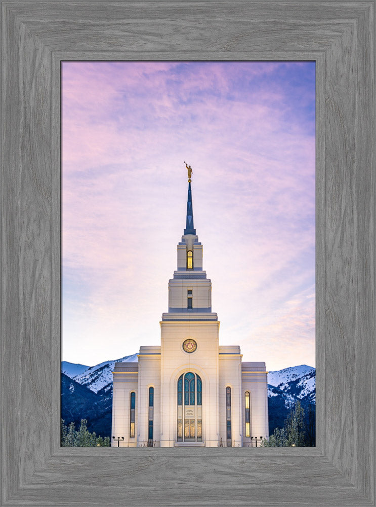 Layton Temple - Wasatch Mountains