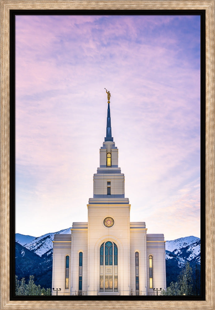 Layton Temple - Wasatch Mountains