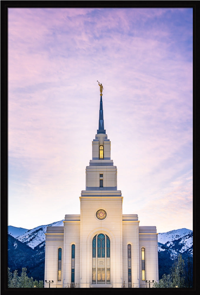 Layton Temple - Wasatch Mountains