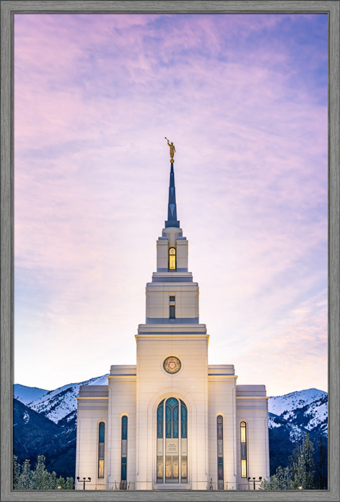 Layton Temple - Wasatch Mountains