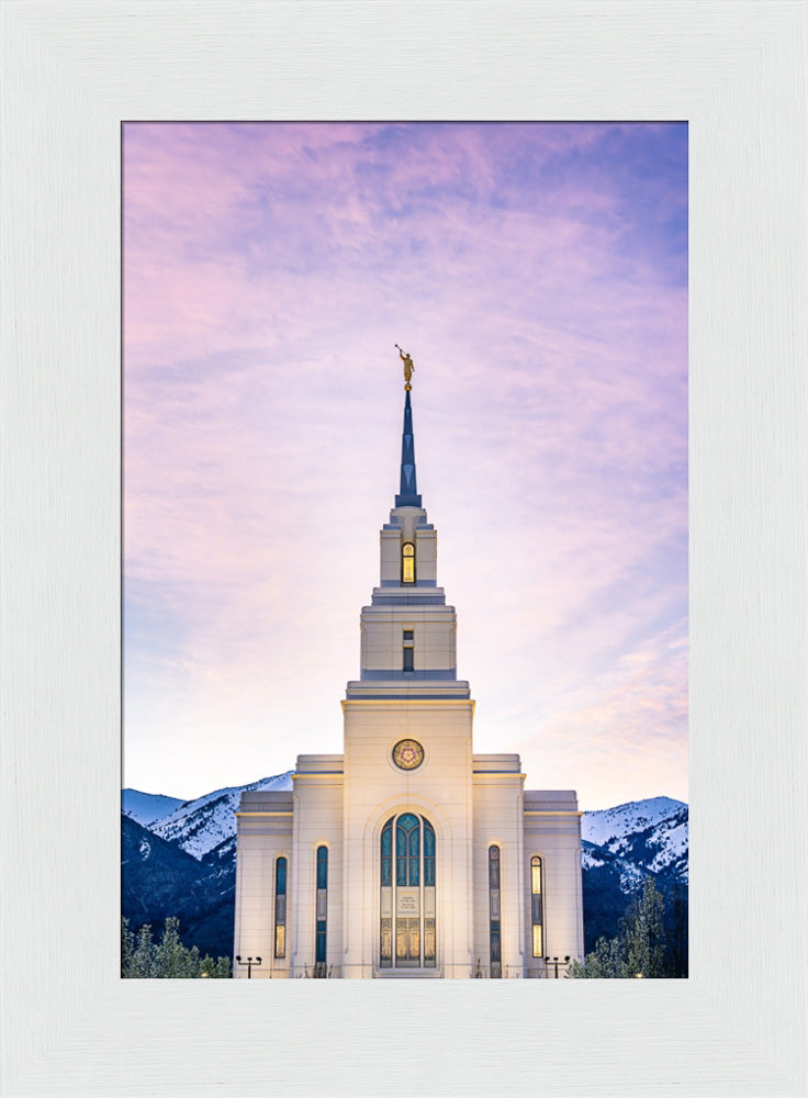 Layton Temple - Wasatch Mountains