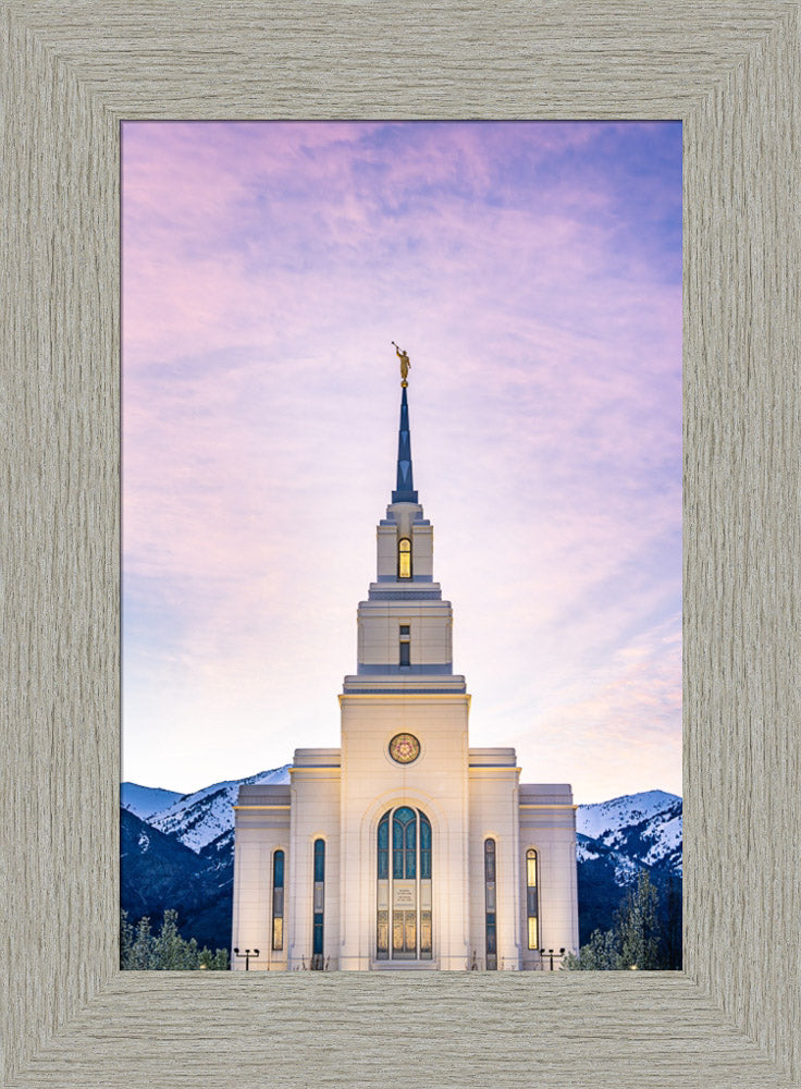 Layton Temple - Wasatch Mountains