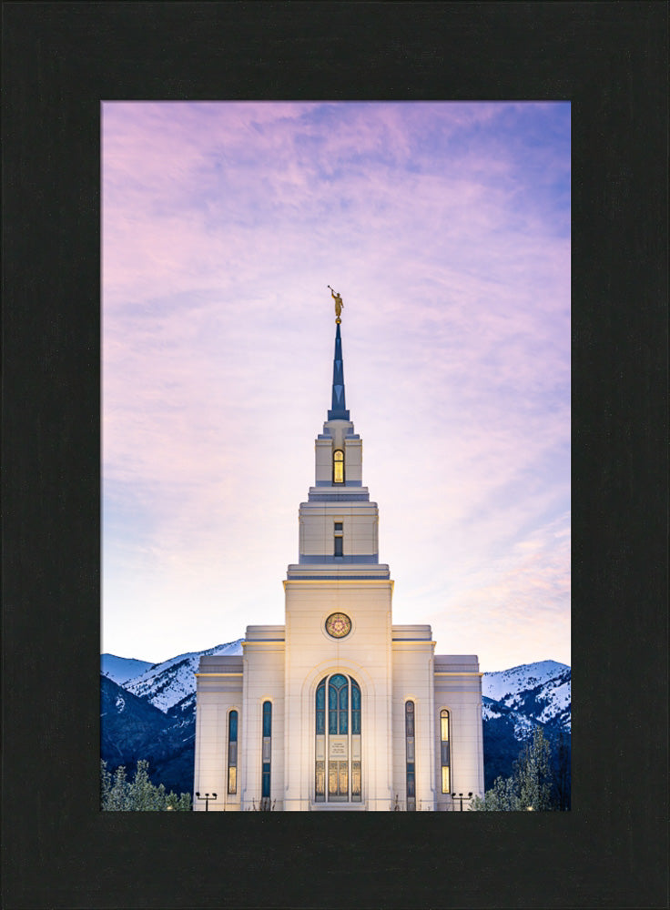 Layton Temple - Wasatch Mountains