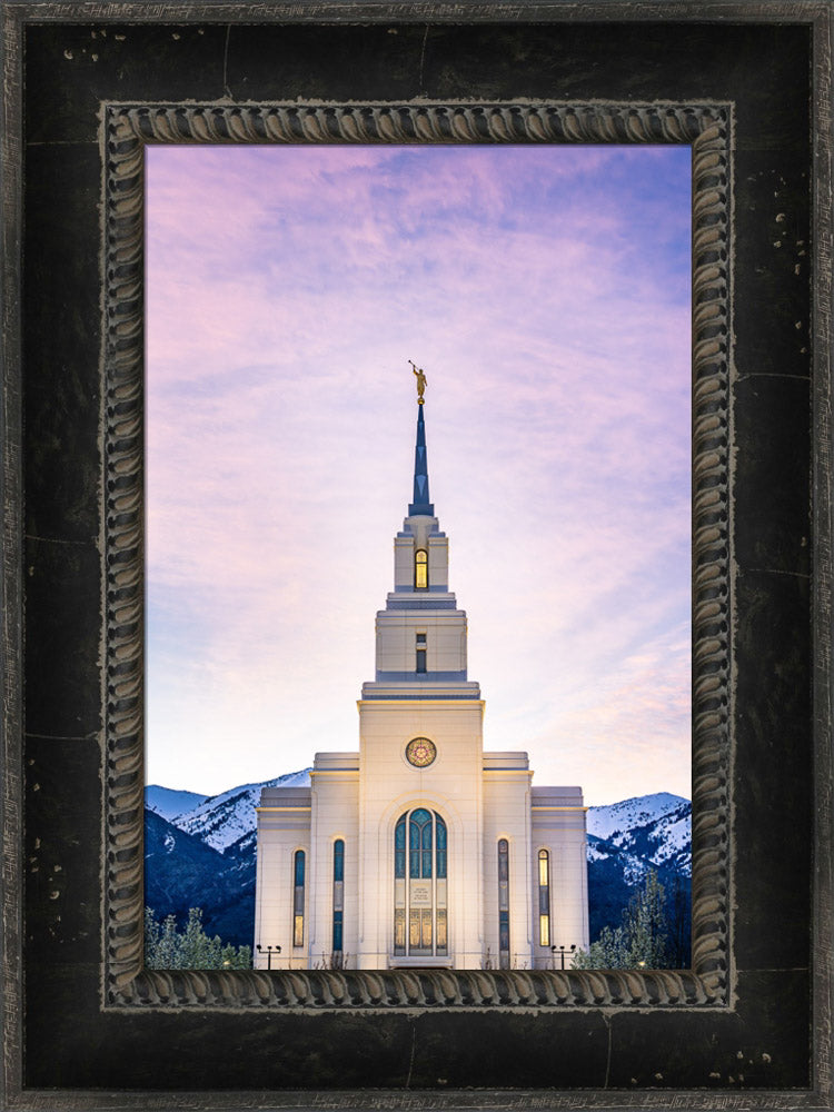 Layton Temple - Wasatch Mountains