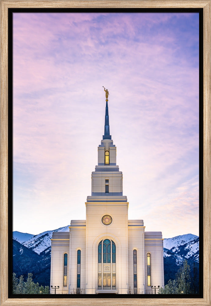 Layton Temple - Wasatch Mountains