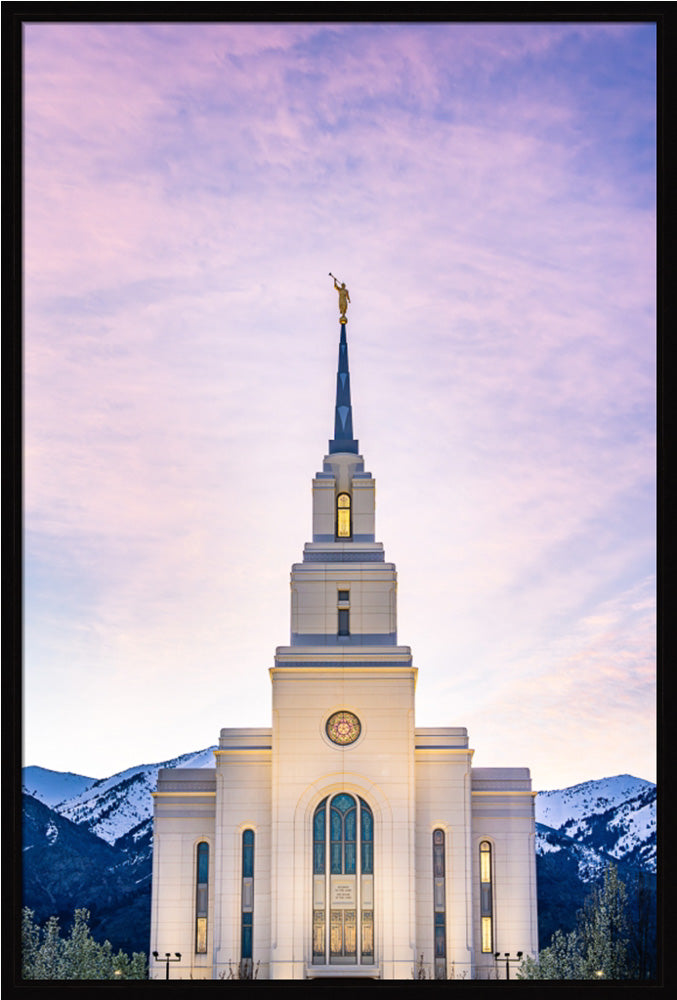 Layton Temple - Wasatch Mountains
