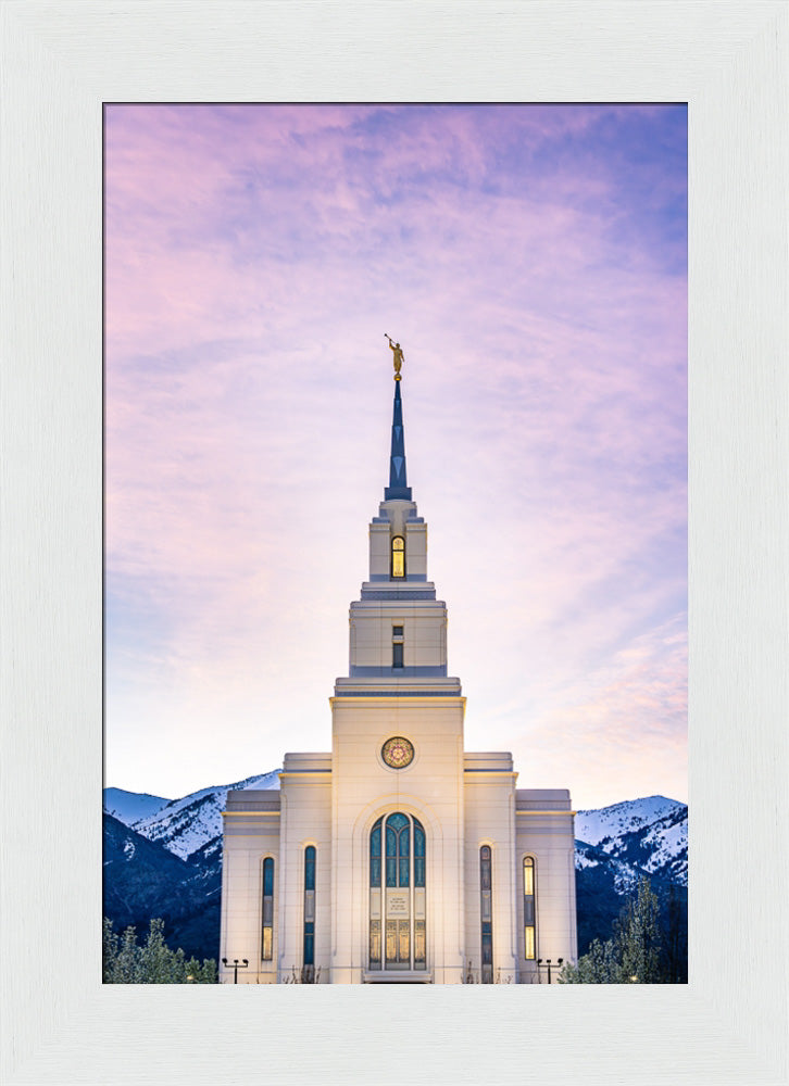 Layton Temple - Wasatch Mountains