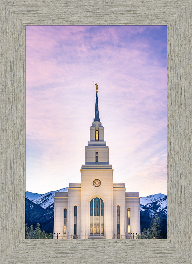 Layton Temple - Wasatch Mountains