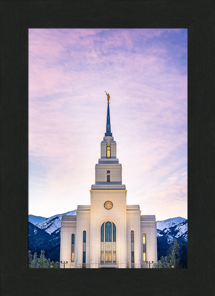 Layton Temple - Wasatch Mountains