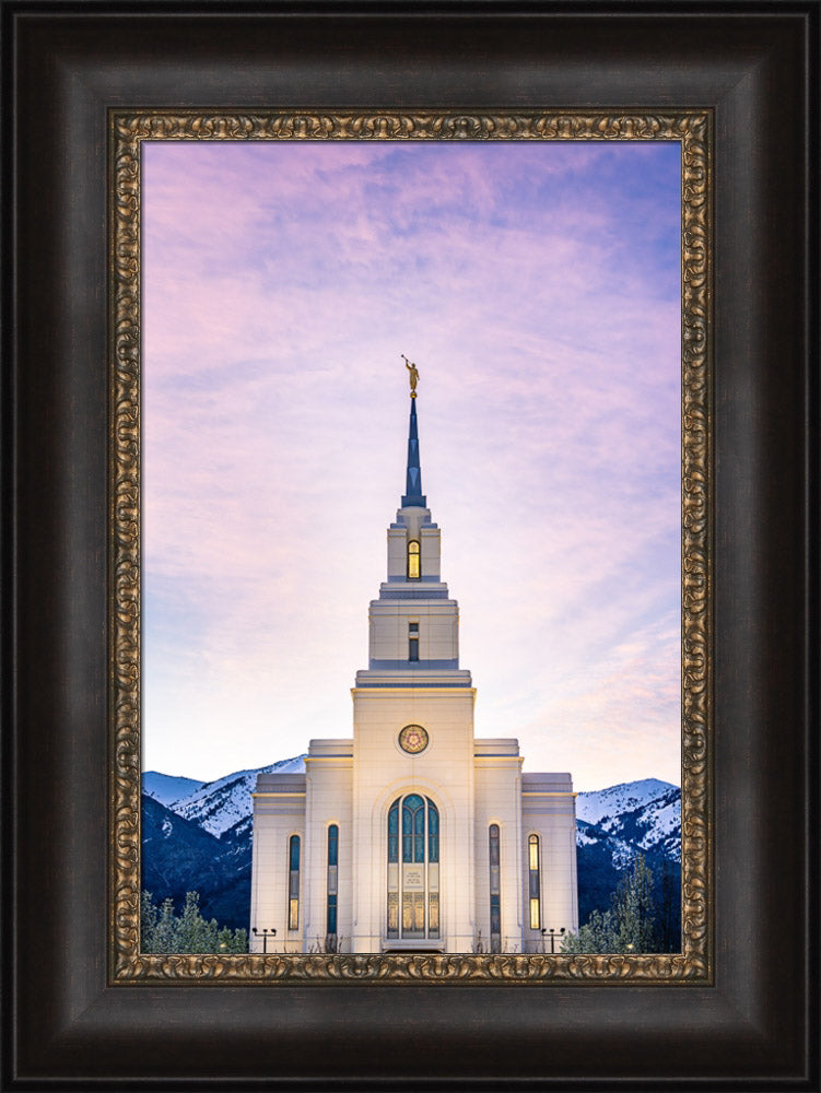 Layton Temple - Wasatch Mountains