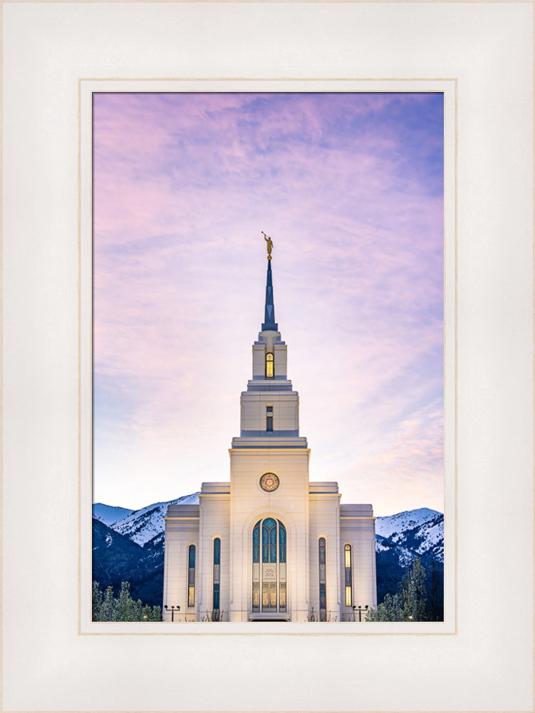 Layton Temple - Wasatch Mountains