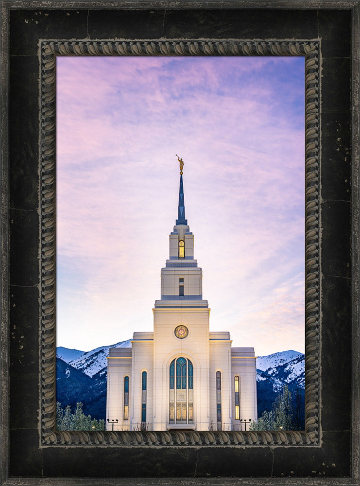 Layton Temple - Wasatch Mountains
