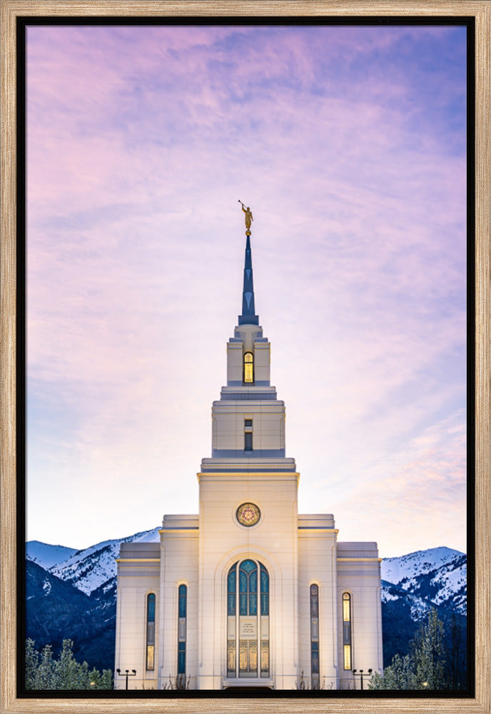 Layton Temple - Wasatch Mountains