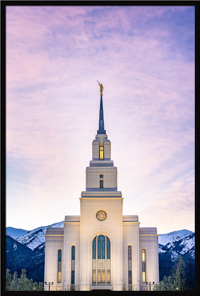 Layton Temple - Wasatch Mountains