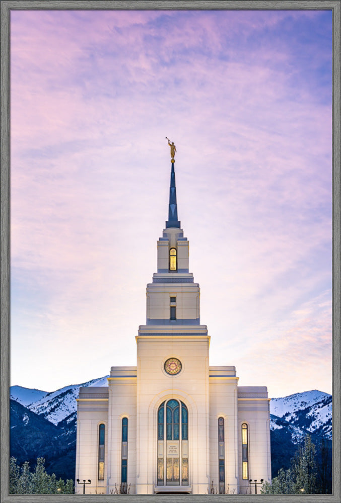 Layton Temple - Wasatch Mountains