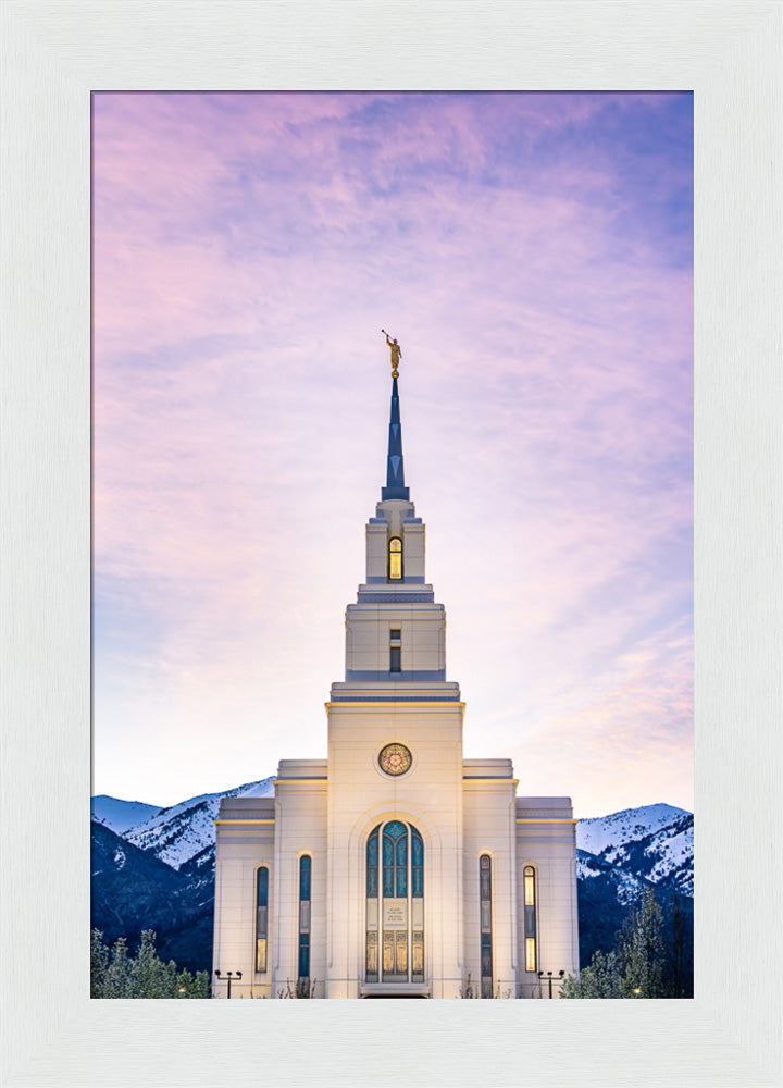 Layton Temple - Wasatch Mountains