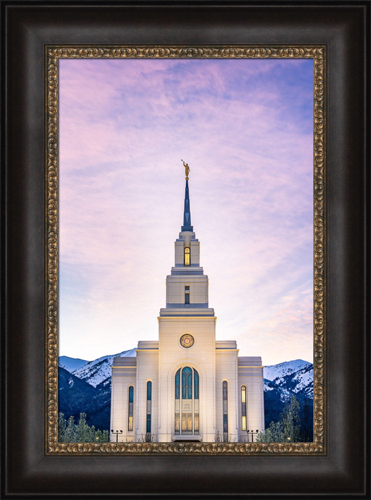 Layton Temple - Wasatch Mountains