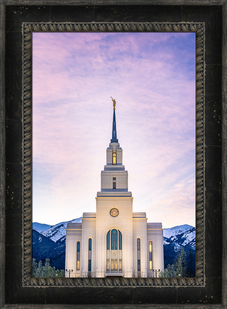 Layton Temple - Wasatch Mountains