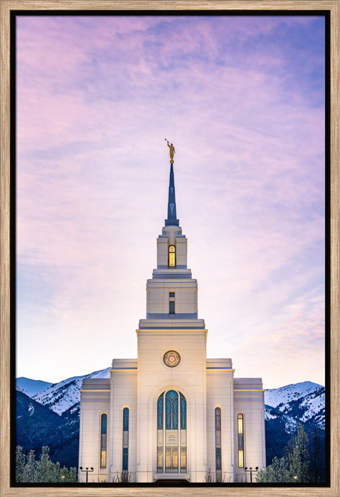 Layton Temple - Wasatch Mountains
