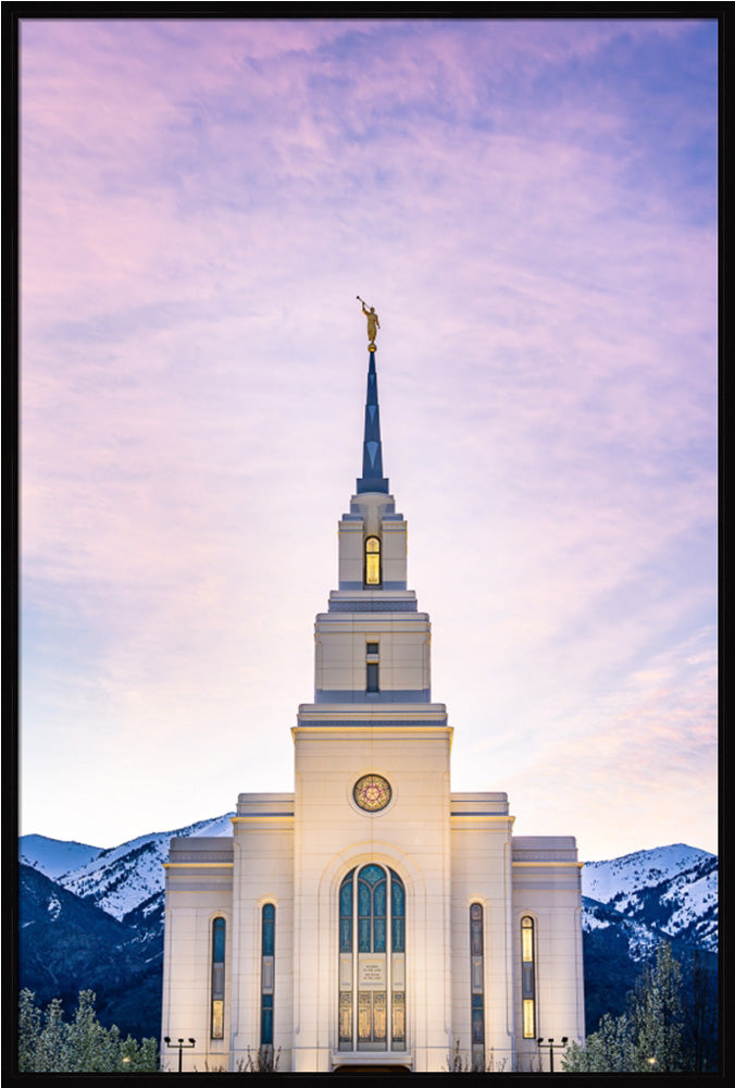 Layton Temple - Wasatch Mountains