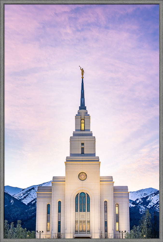 Layton Temple - Wasatch Mountains