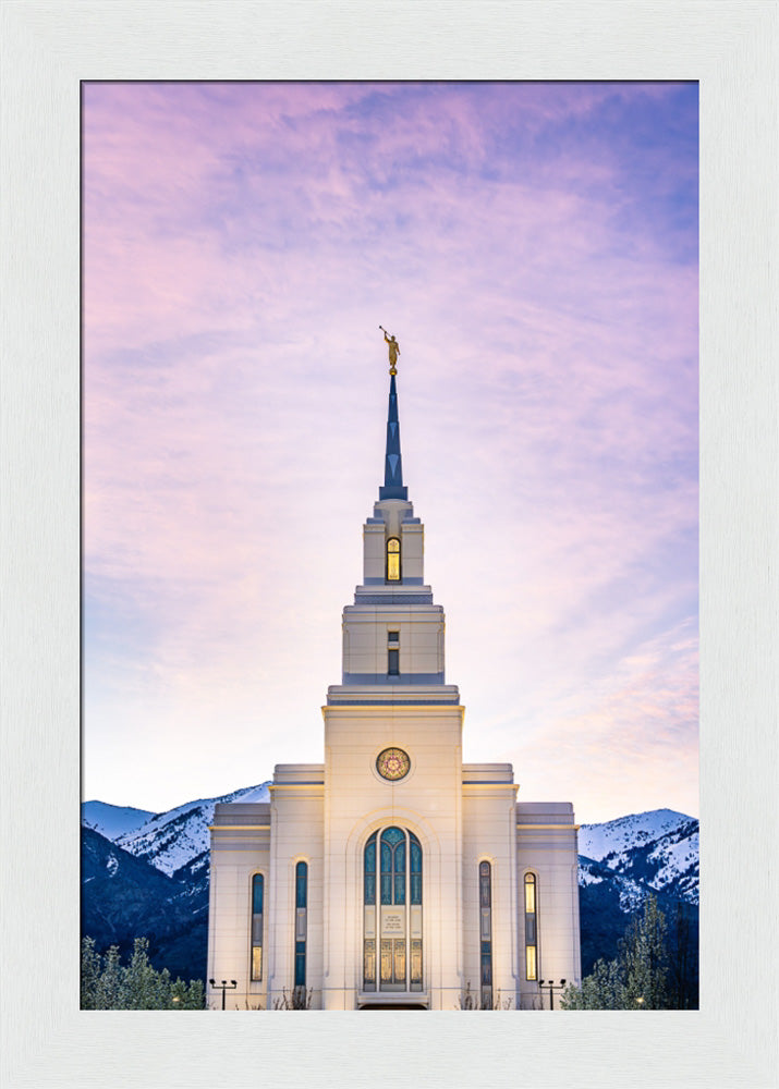 Layton Temple - Wasatch Mountains