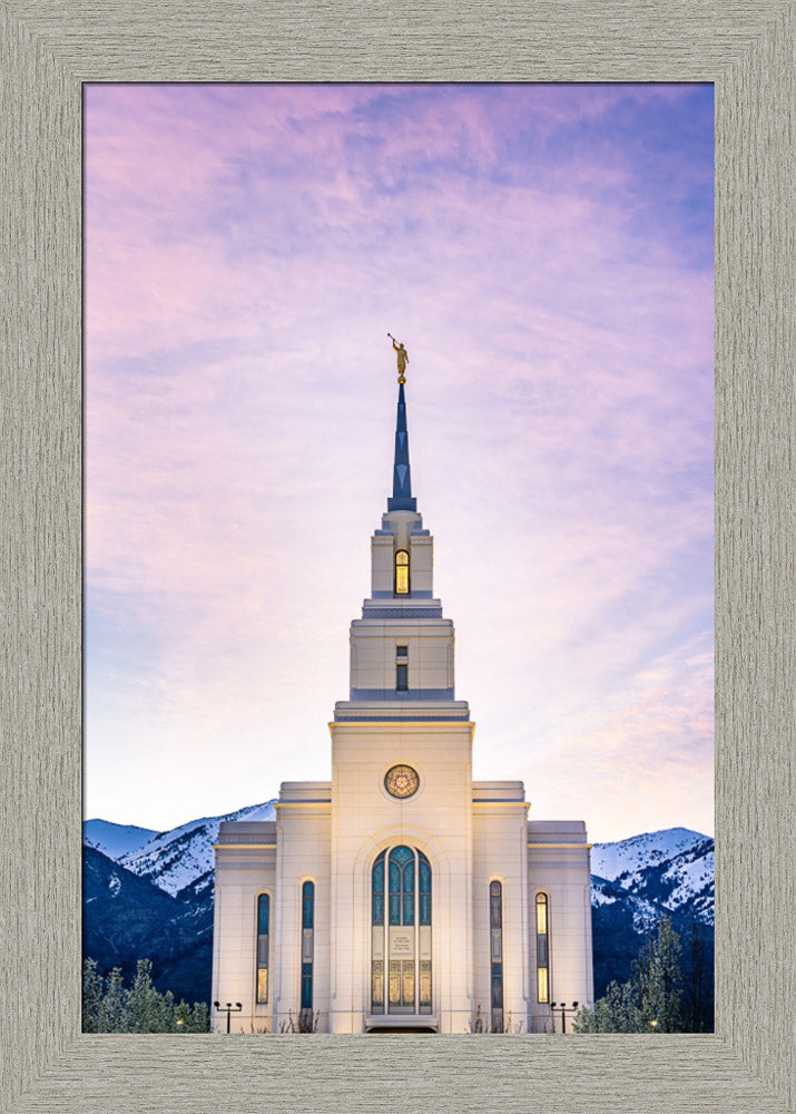 Layton Temple - Wasatch Mountains