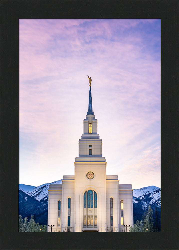 Layton Temple - Wasatch Mountains