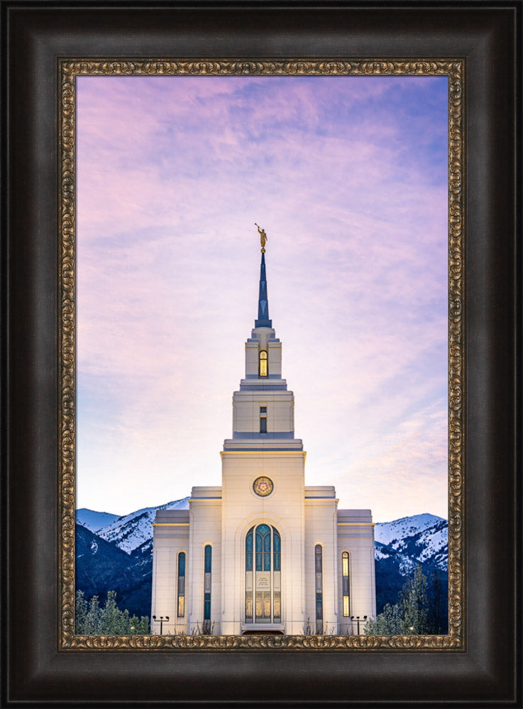 Layton Temple - Wasatch Mountains