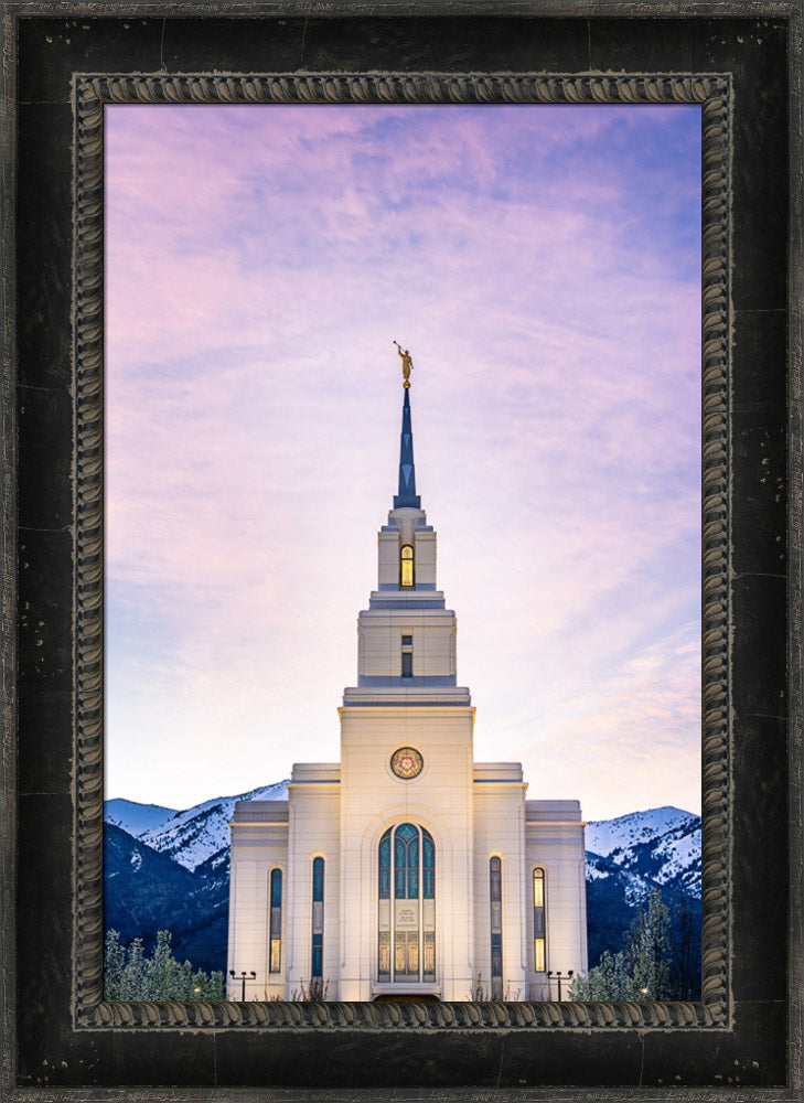 Layton Temple - Wasatch Mountains