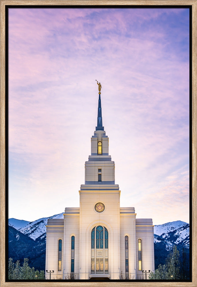 Layton Temple - Wasatch Mountains