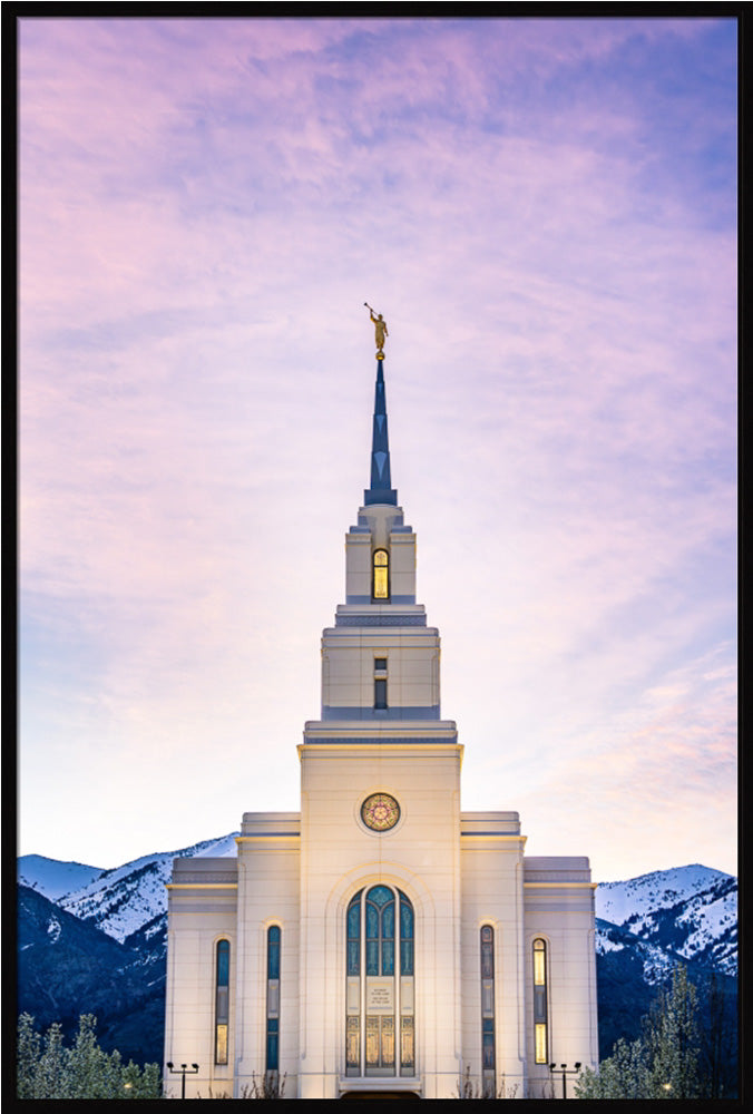 Layton Temple - Wasatch Mountains