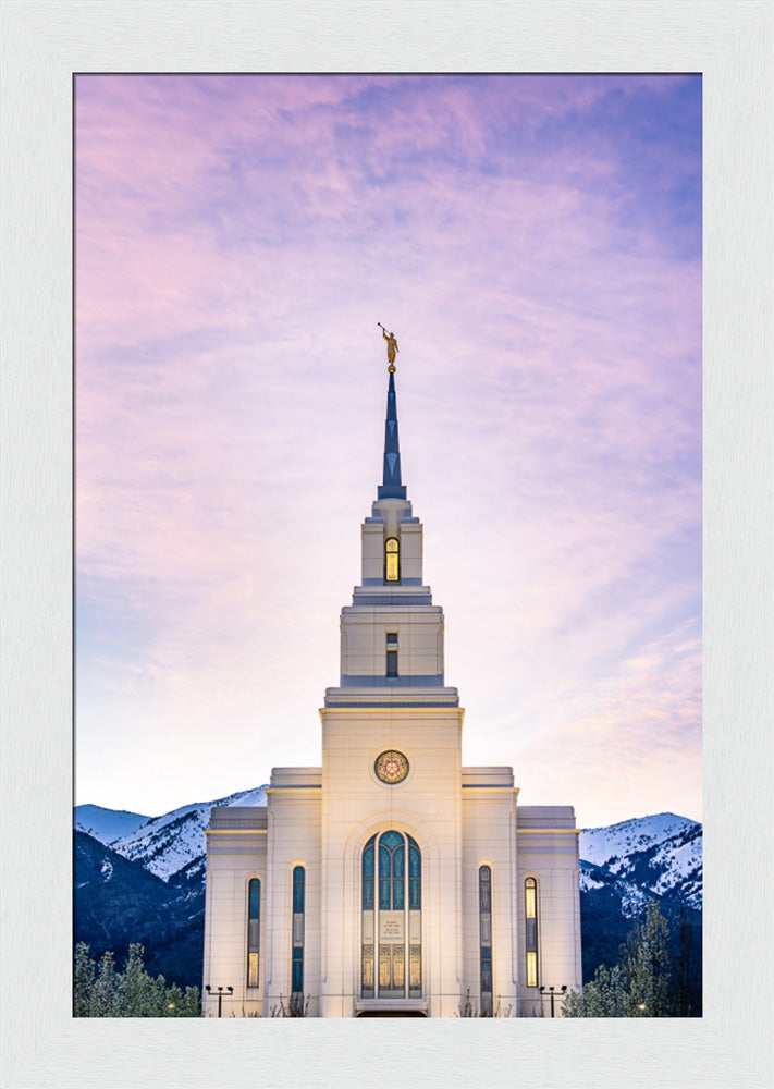 Layton Temple - Wasatch Mountains
