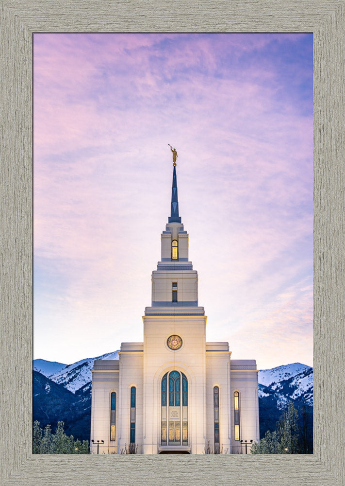 Layton Temple - Wasatch Mountains
