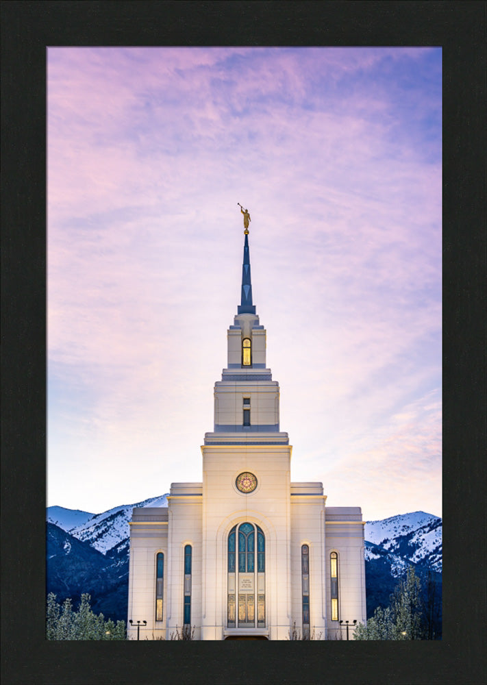 Layton Temple - Wasatch Mountains