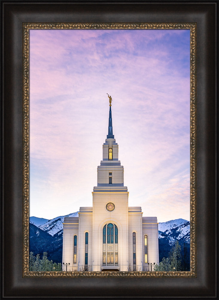 Layton Temple - Wasatch Mountains