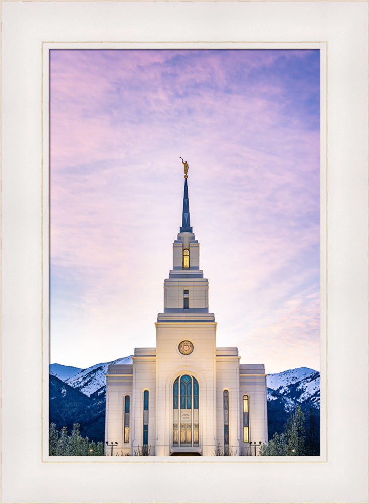 Layton Temple - Wasatch Mountains