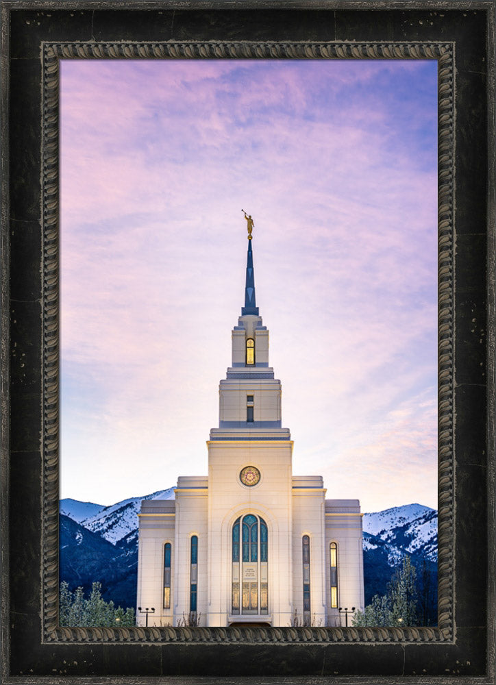 Layton Temple - Wasatch Mountains