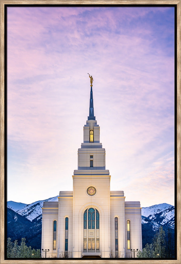Layton Temple - Wasatch Mountains
