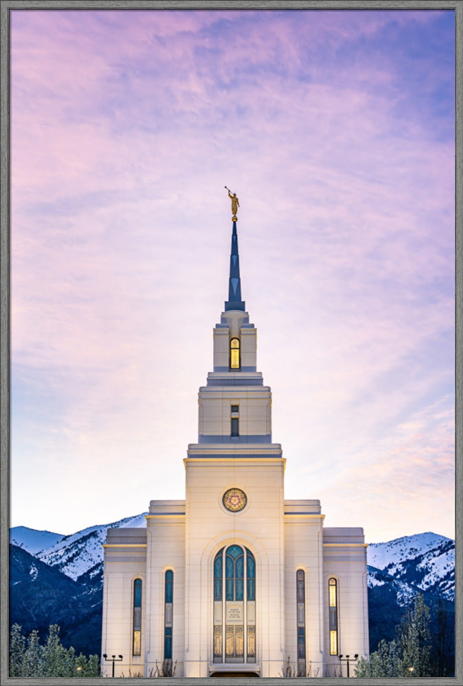 Layton Temple - Wasatch Mountains