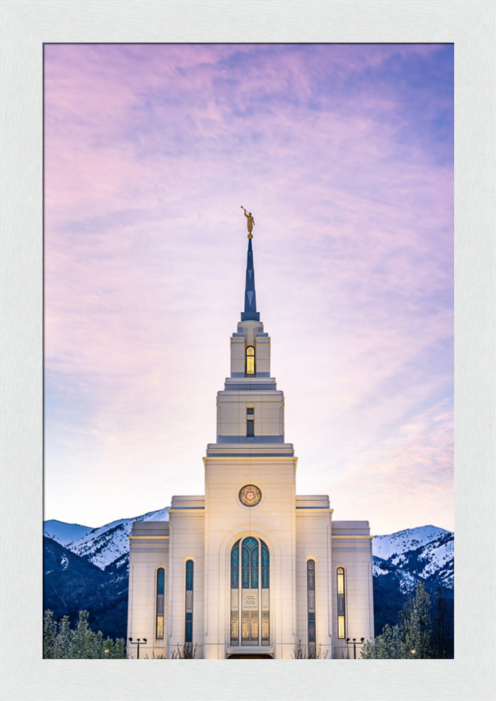 Layton Temple - Wasatch Mountains