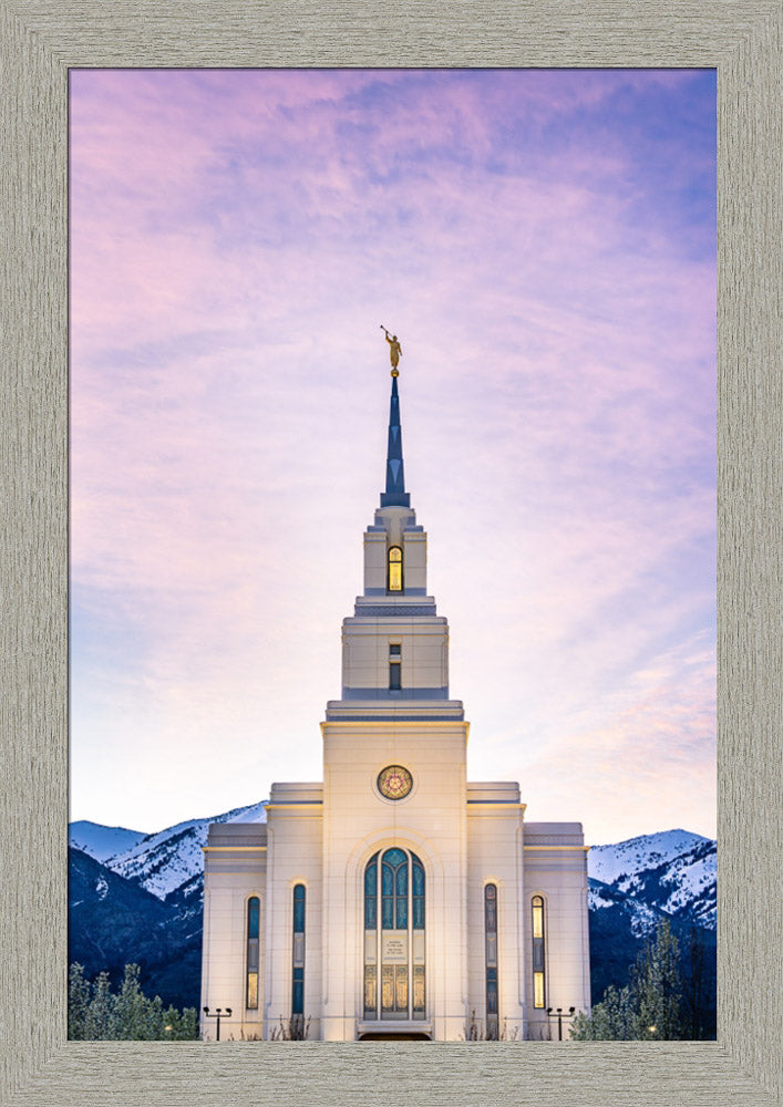 Layton Temple - Wasatch Mountains